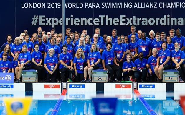 World Para-Swimming Champs 2019 volunteers