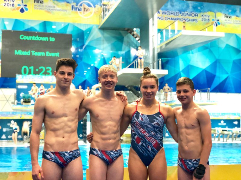 Junior Worlds Anthony Harding Ben Cutmore Yasmin Harper Lucas Thompson