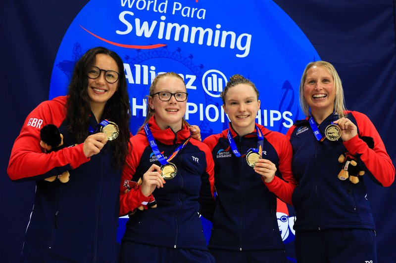 Medley relay gold london 19