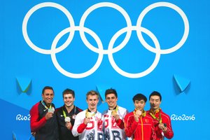 Rio 2016 podium Jack and Chris